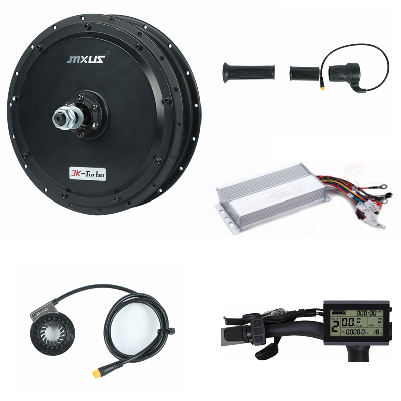72V 5000W Hub Motor Kit - Electric Bike Bicycle Kit Ebike Mxus